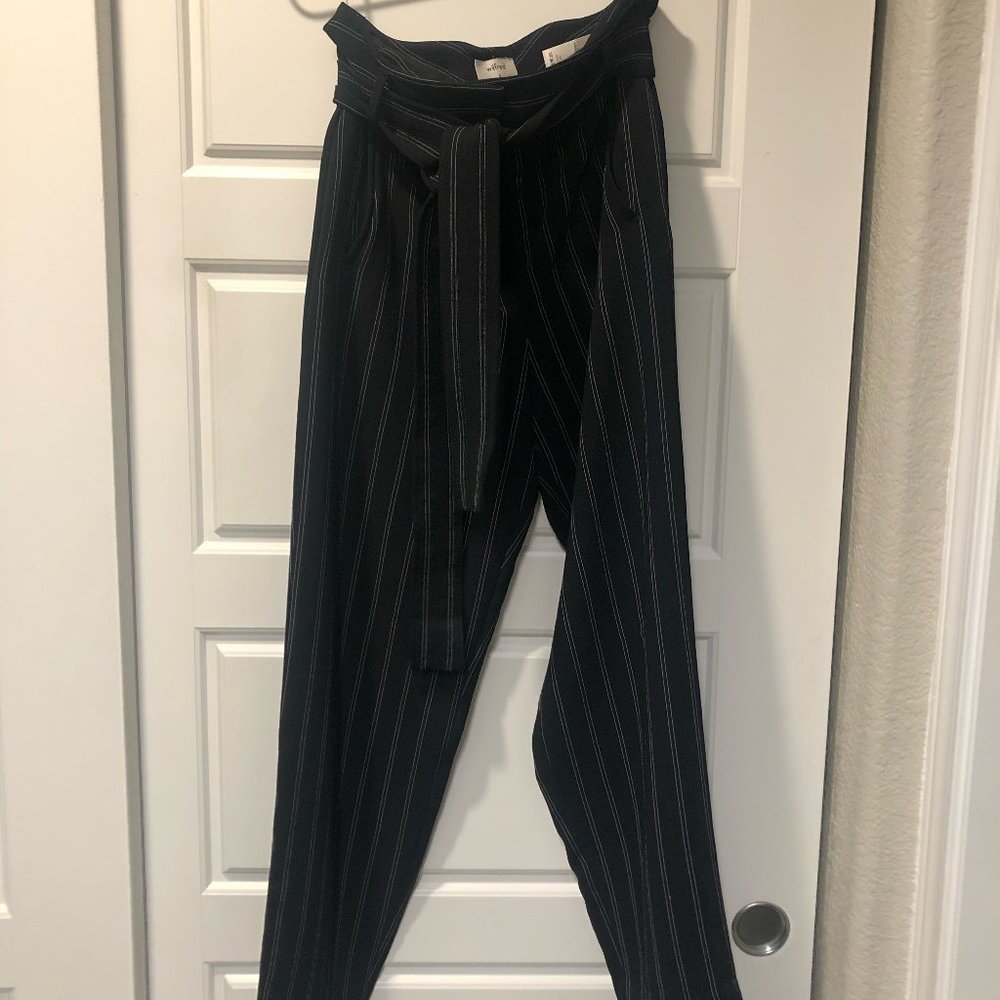 Aritzia Wilfred Tie-Front Pants